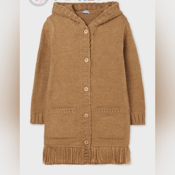 Mayoral Other - MAYORAL sweater For GIRLS  Size 8 Beige Made In SPAIN